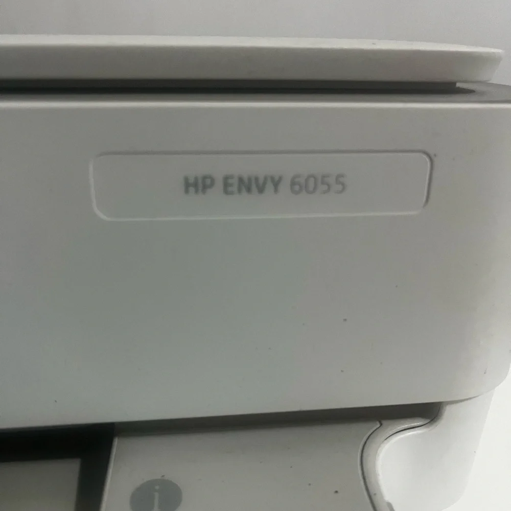 HP ENVY 6055 All-In-One Printer with 4 black ink cassettes
